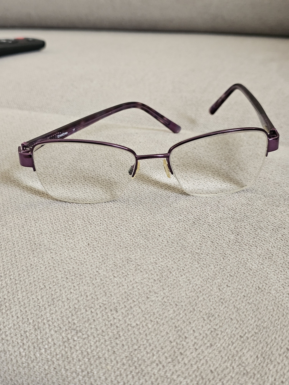 Bebe Purple Eyeglass Frames